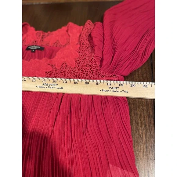 Nanette Lepore Women's Blouse Size 8 Cottagecore Whimsical Fairycore Romantic - Picture 11 of 12